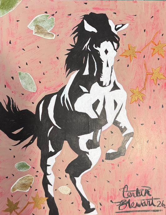 "Pony!" 9"x12" Original Piece